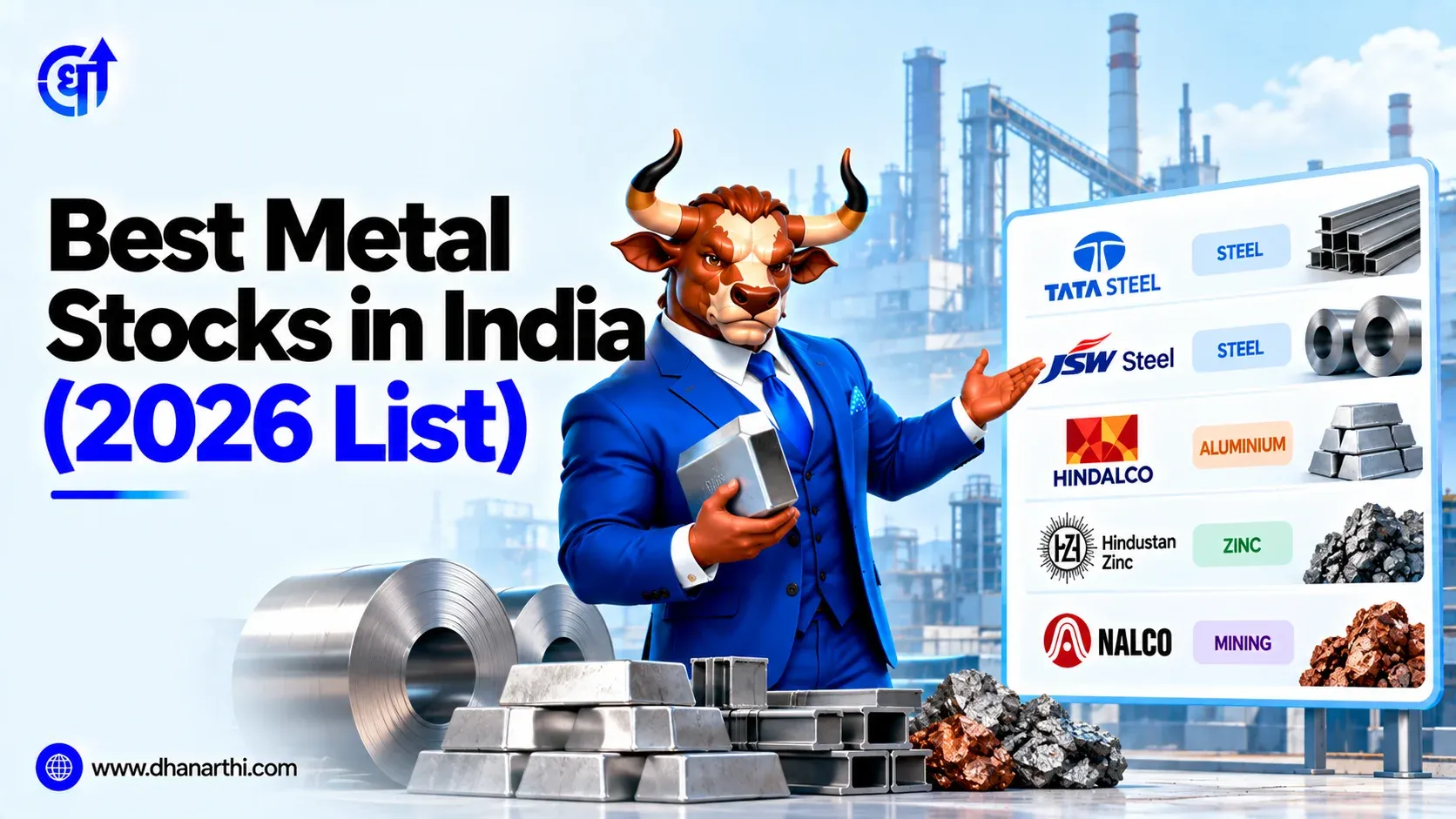 Best Metal Stocks in India (2026 List)