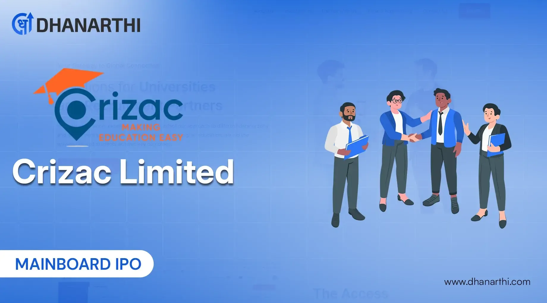Crizac Limited IPO Date, Price, GMP, Review & Details 2025
