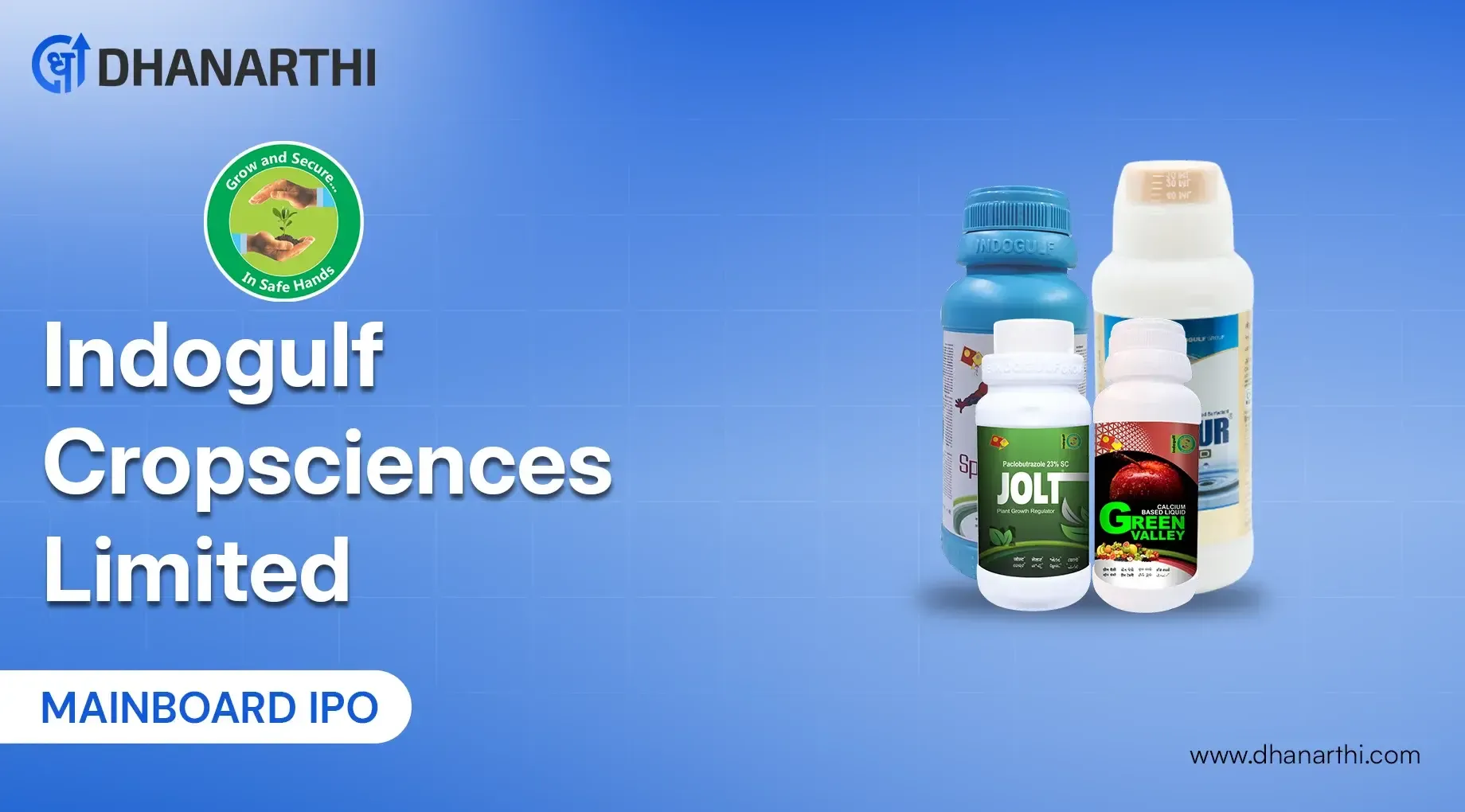 Indogulf Cropsciences IPO Date, Price, Allotment Status