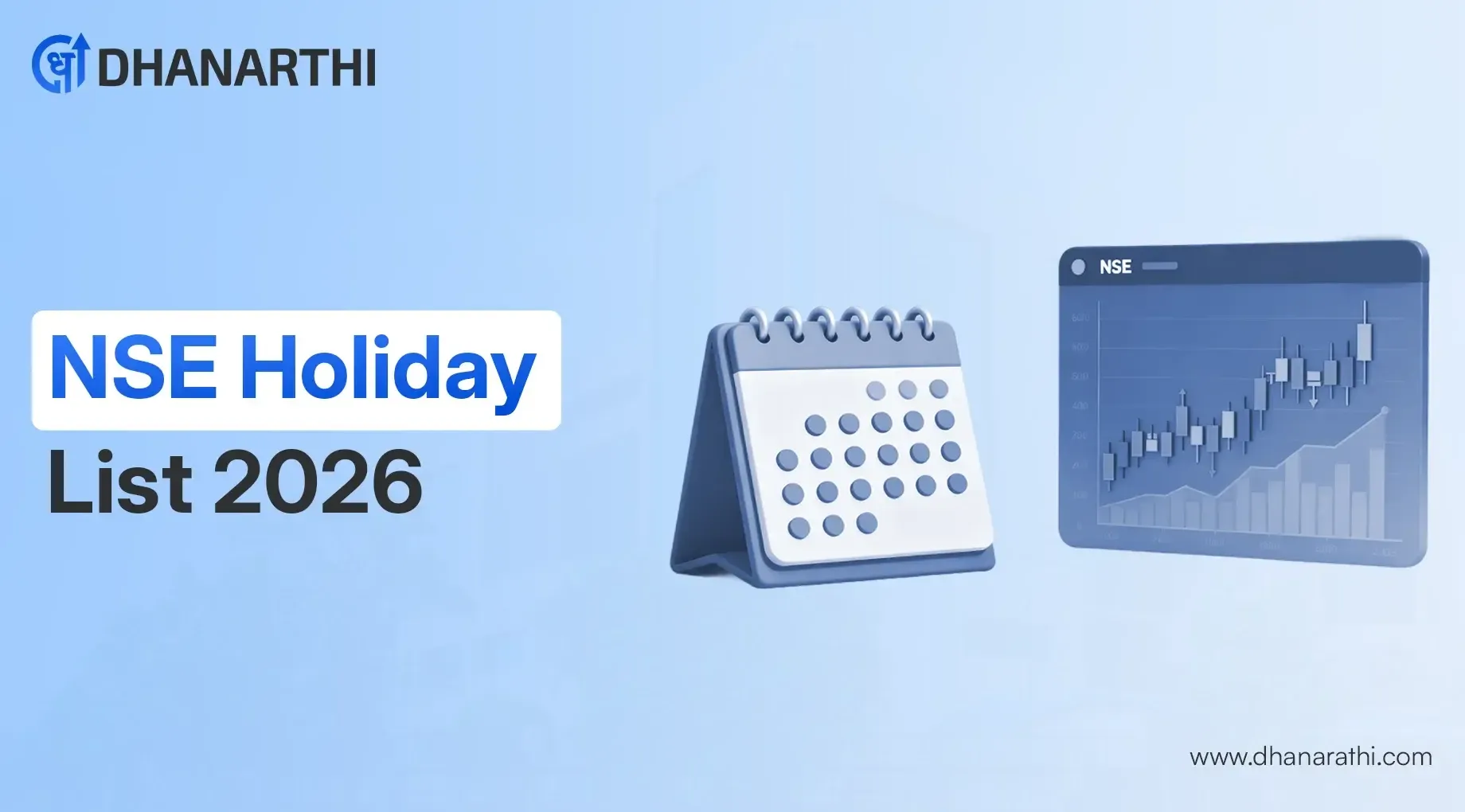Share Market Holidays 2026: List of Trading Holidays of NSE