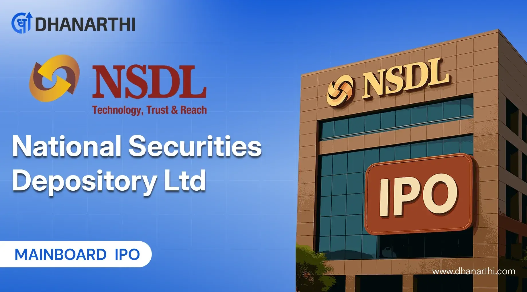 NSDL Mainboard IPO Opens 30 July - Check GMP, Allotment Status