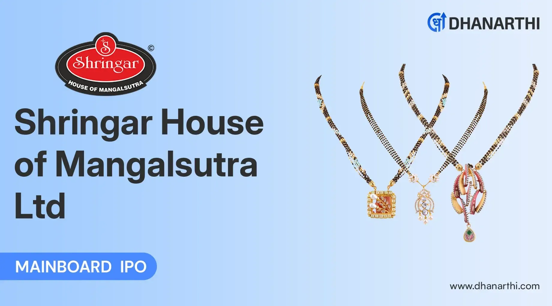 Shringar House of Mangalsutra IPO Opens 10 Sep - Check GMP, Allotment Status