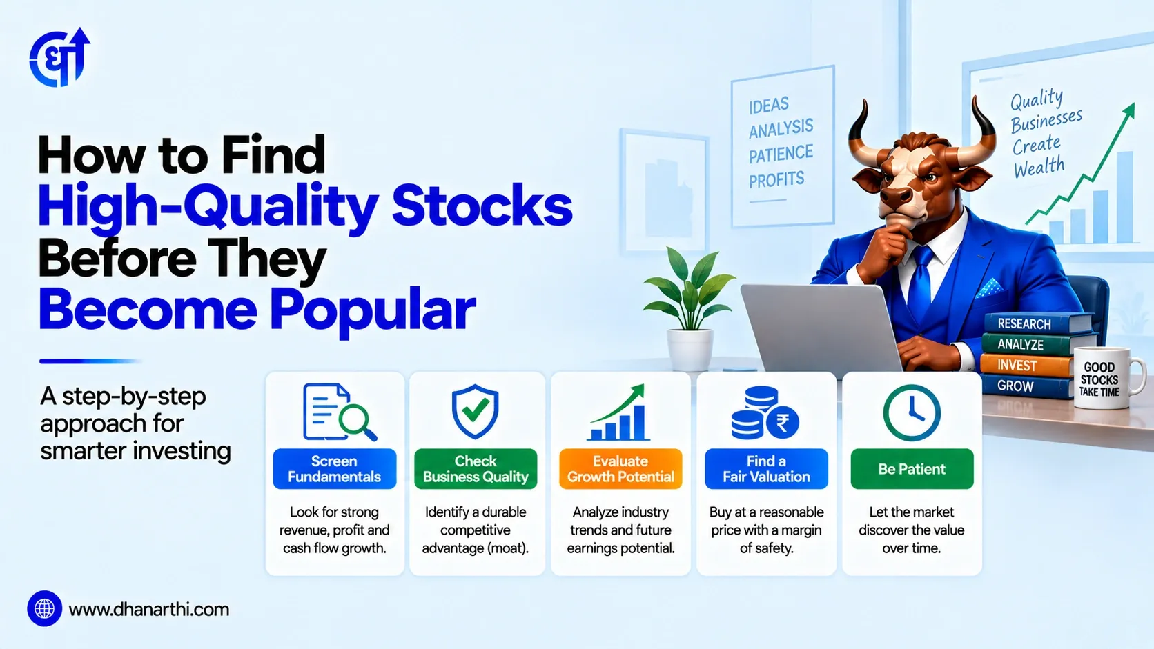 How to Find High-Quality Stocks Before They Get Popular
