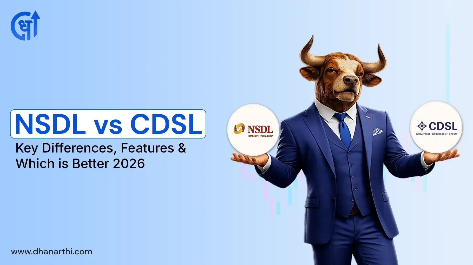 NSDL vs CDSL: Key Differences & Which is Better 2026