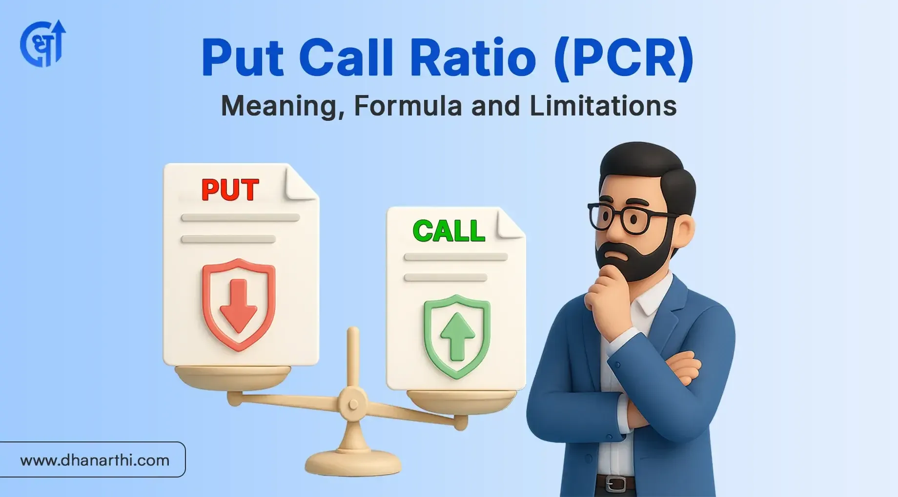 PCR Ratio (Put Call Ratio): Meaning, Formula & How to Read