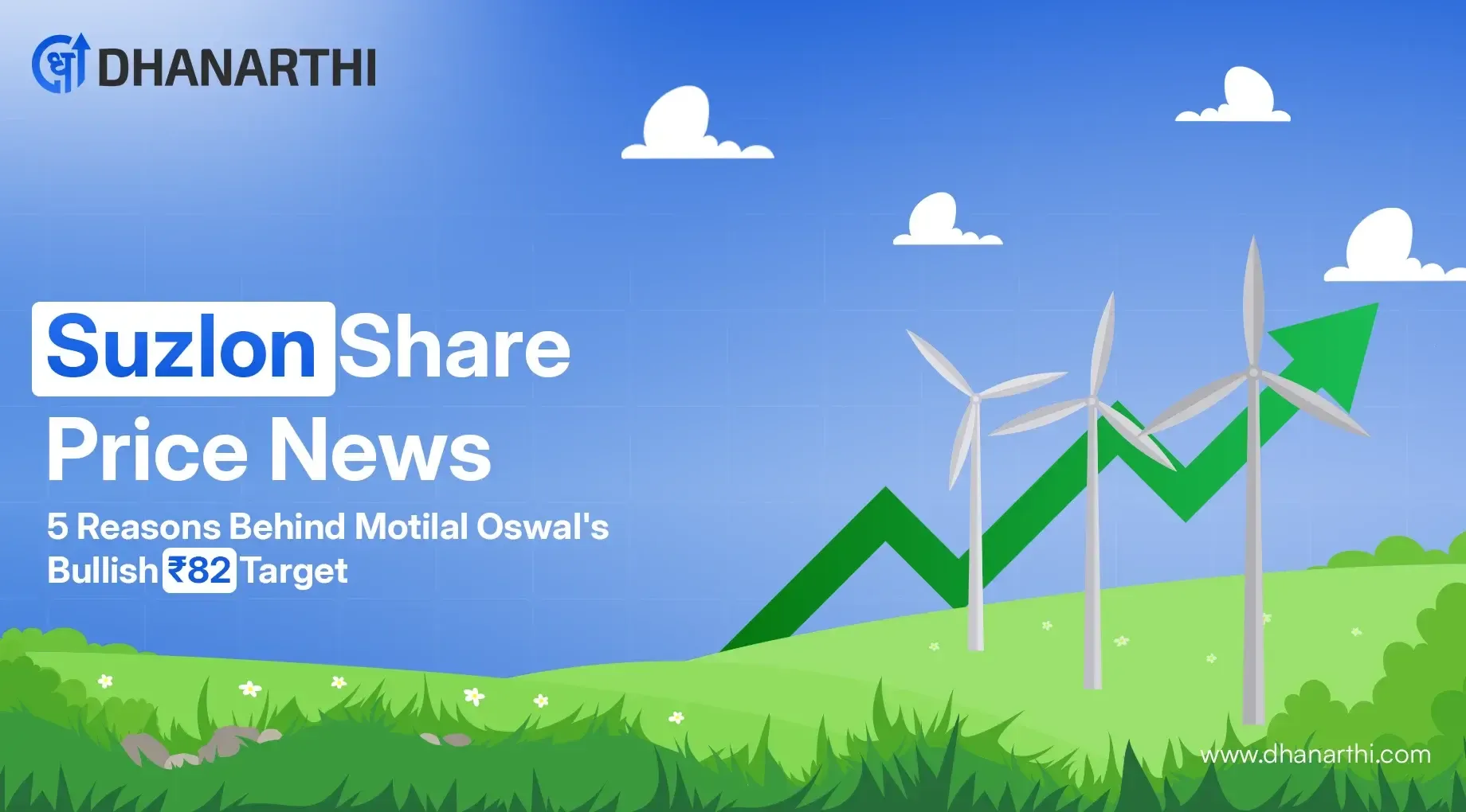 Suzlon Share Price: 5 Reasons for Motilal Oswal's ₹82 Target