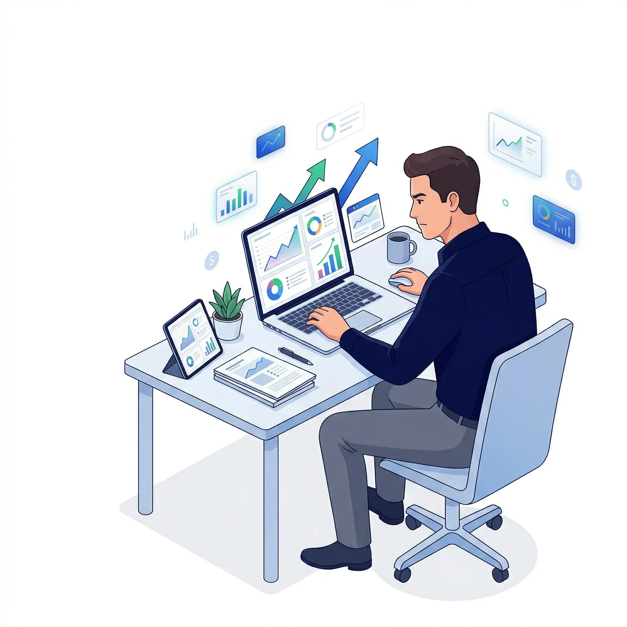 Financial Reports Are Dense. We Make Them Simple.